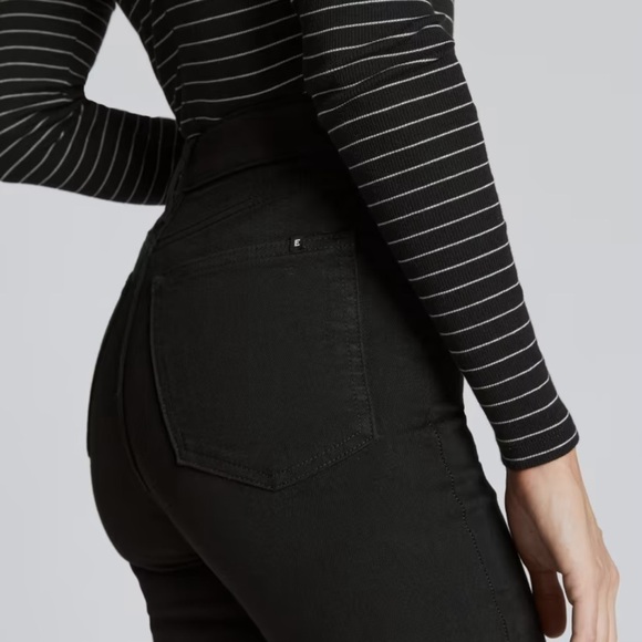 NEW Everlane The Way-High Skinny Jean in Black Size 26 - Picture 4 of 8